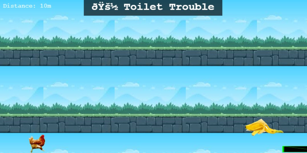 Chicken Toilet Trouble